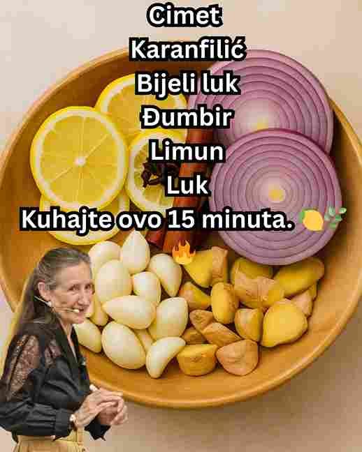 Cimet, karanfilić, bijeli luk, đumbir, limun i luk predstavljaju jednu od najmoćnijih tradicionalnih kombinacija za jačanje imuniteta i poboljšanje općeg zdravlja.