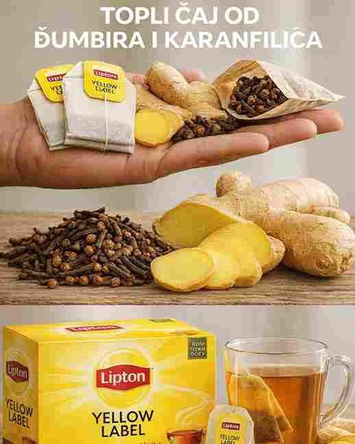 Lipton čaj, karanfilić i đumbir: Jednostavna kombinacija koju ne treba potcijeniti