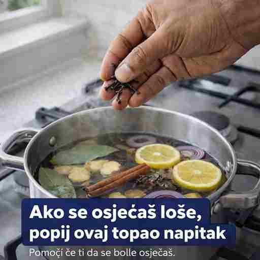 Ako se osjećaš loše, popij ovo toplo piće