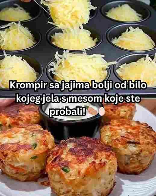 Krompir sa jajima – bolji od bilo kojeg jela s mesom! 🥔🥚😋
