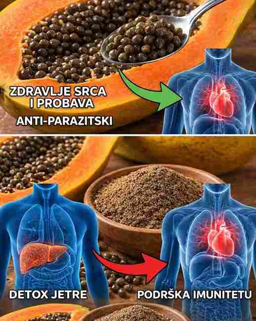 Žvačite 4 sjemenke papaje dnevno i kasnije ćete mi biti zahvalni… 🌱✨
