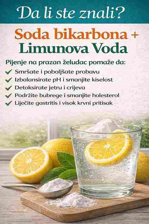 Moć sode bikarbone i limuna 🍋✨