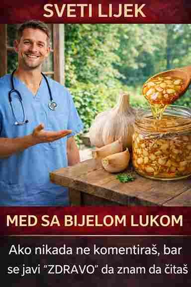 Kombinacija bijelog luka i meda na prazan stomak – 7 dana za podršku zdravlju 🌿🍯