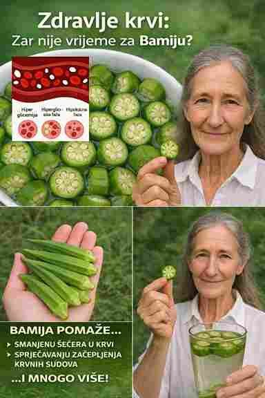 11 moćnih razloga zbog kojih bi cijela vaša porodica trebala piti vodu od bamije svaki dan 🌿💧