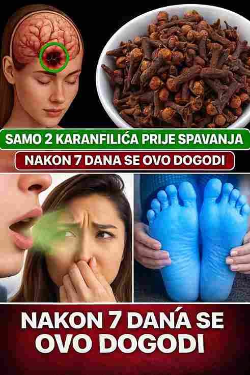 Šta se dešava ako jedete 2 karanfilića dnevno tokom 7 dana? (Istina iza popularne tvrdnje)
