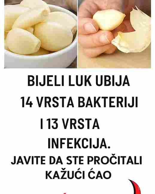 Bijeli Luk: Prirodni Antibiotik Koji Uništava Infekcije