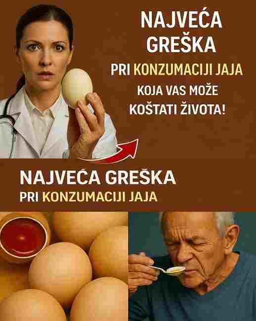 Najveća greška koju starije osobe prave kada jedu jaja – može ozbiljno naštetiti zdravlju 🫵🫵🫵🫵
