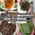 Ovaj čaj od ruzmarina i đumbira zagrijao je cirkulaciju i iznenađujuće brzo ublažio bol 🌿🍵✨