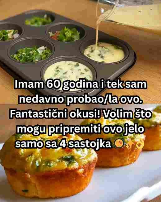 Imam 60 godina i tek sam nedavno probao/la ovo. Fantastični okusi! Volim što mogu pripremiti ovo jelo sa samo 4 sastojka 🍽️✨💚