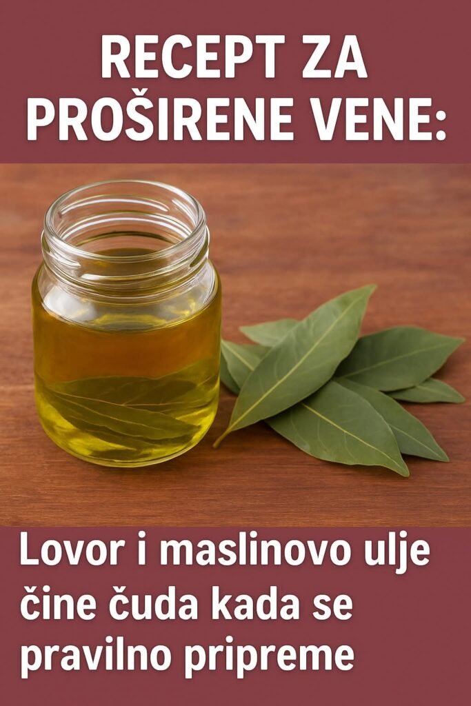 Prirodno rješenje za proširene vene 🌿