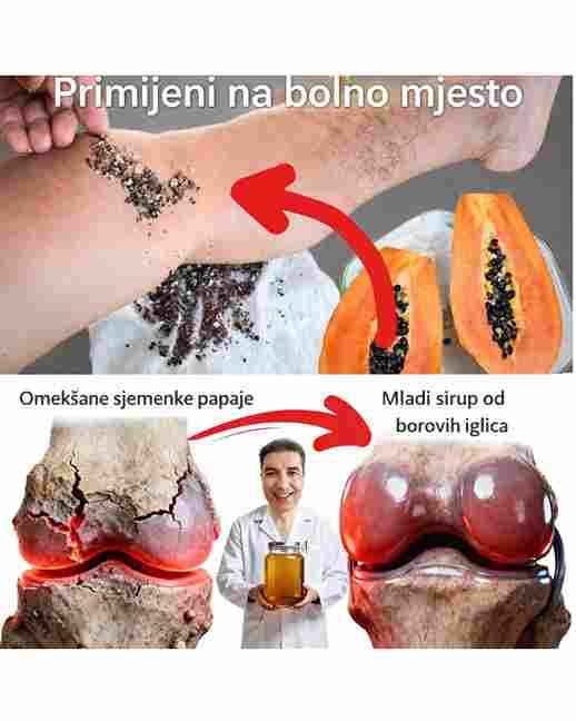 Sjemenke papaje za ublažavanje bolova u zglobovima 🌿✨