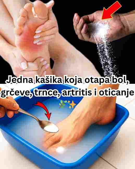 Jedna kašika koja uklanja bol, grčeve, trnce, artritis i oticanje 🌿✨