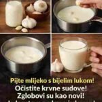 Pijte mlijeko s bijelim lukom: Prirodni recept za zdravlje