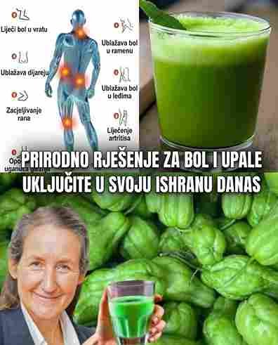 Zaustavite kupovinu lijekova: Chayote kao prirodni lijek