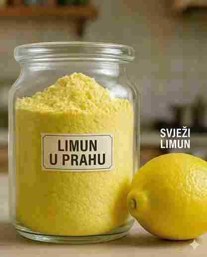 Kako napraviti prah od limuna kod kuće: Jednostavno i brzo