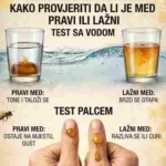 Kako provjeriti da li je med čist ili lažan 🍯