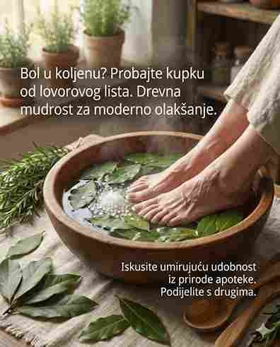 Zbogom bolovima u koljenima: Otkrijte drevnu iscjeljujuću moć lovorovog lista za prirodno olakšanje 🌿🦵