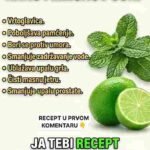 Šta se dešava u vašem tijelu kada pijete sok od mente i limuna