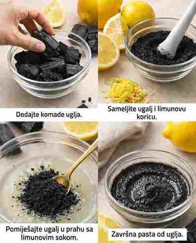 Samo pomiješajte limun s ugljenom i više nećete trošiti novac u prodavnici