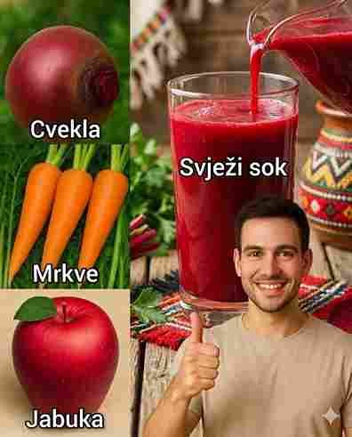 Čudesni napitak: Šargarepa, cvekla i jabuka 🥕🍎