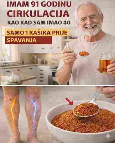 Seniori, jedite OVO prije spavanja za poboljšanu cirkulaciju nogu i stopala