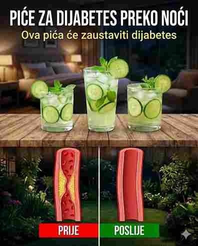 Top 7 napitaka koje dijabetičari MORAJU piti noću za sniženje šećera u krvi