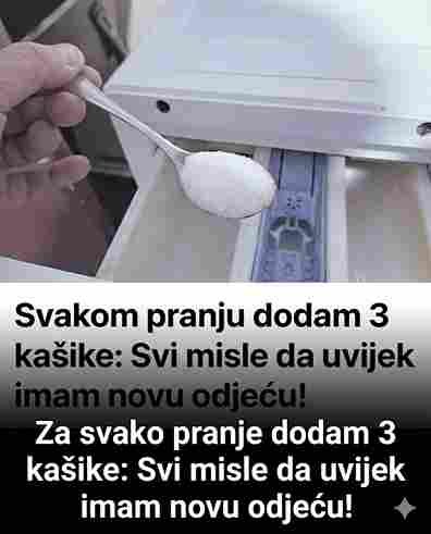 SVAKOM PRANJU DODAM 3 KAŠIKE: Svi Misle da Imam Novu Odjeću!