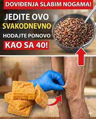 Želite jače noge čak i nakon 80? Jedite OVO svaki dan